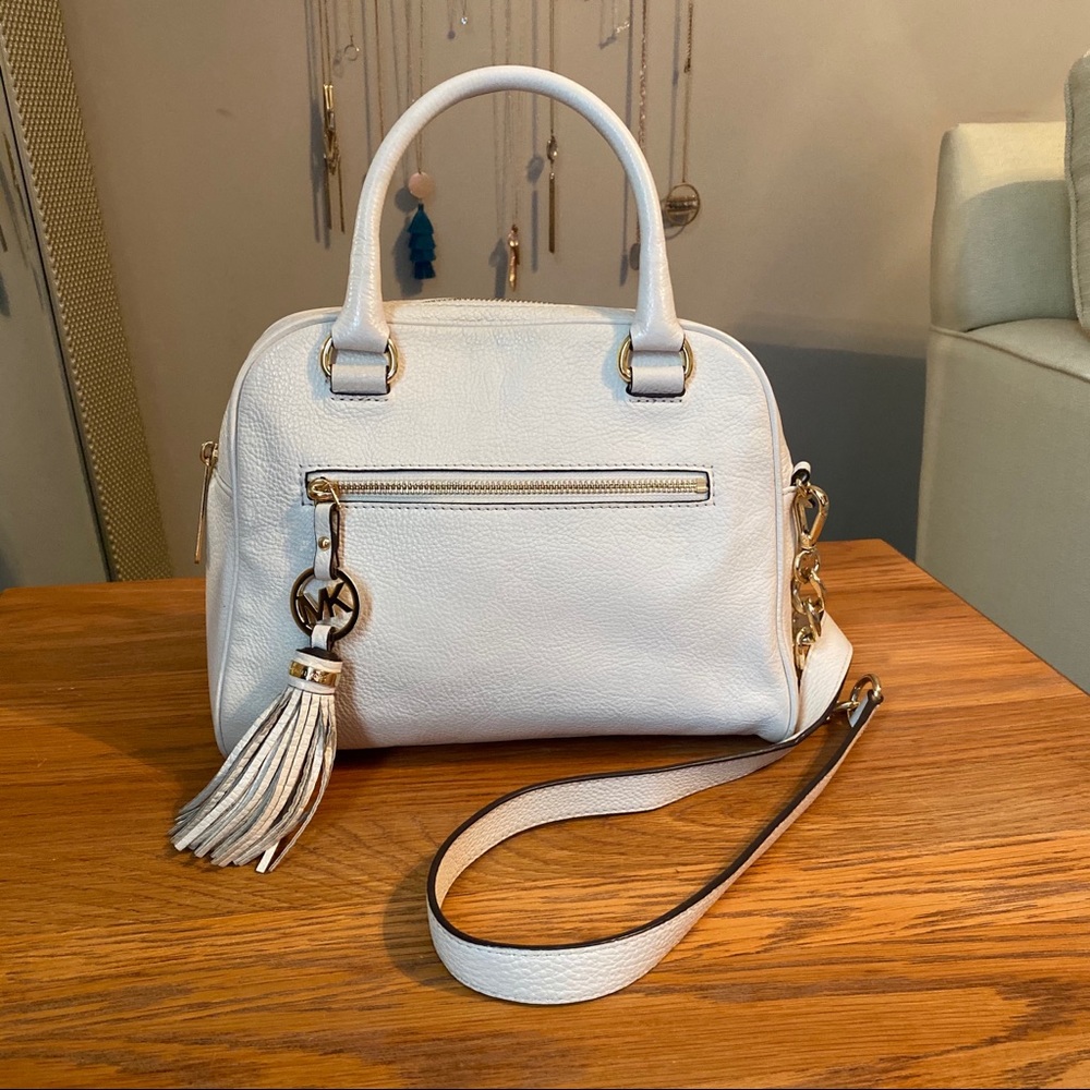 Michael Kors White Crossbody Bag